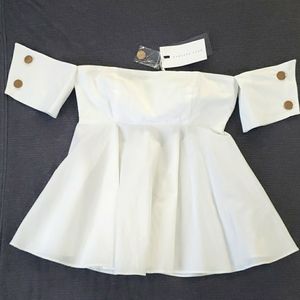 NWT endless rose White Top